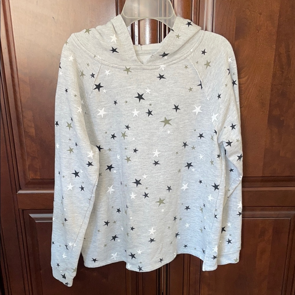 Altar’d State AS Revival Gray Starry Sweatshirt